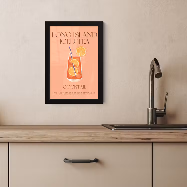 Poster met lijst - Verfrissende Zomerfavoriet — 2
