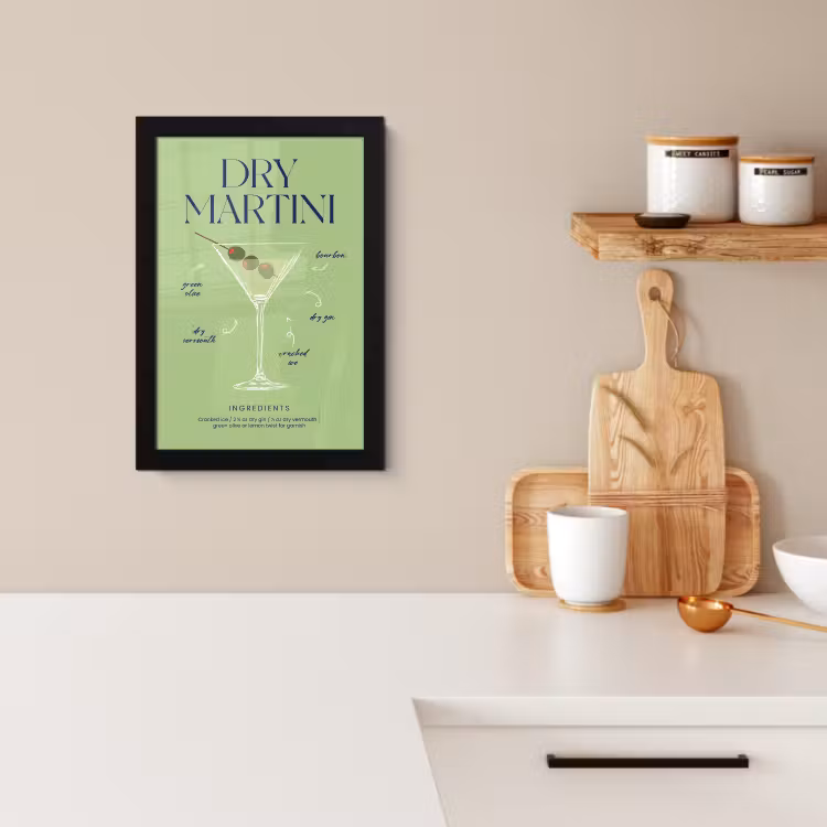 Poster met lijst - Verfijnde Klassieker — 2