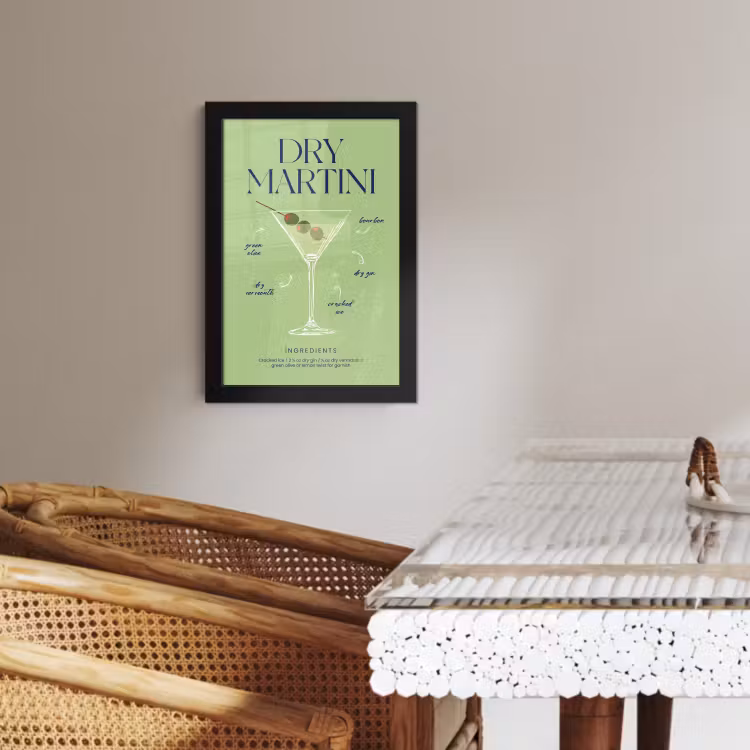 Poster met lijst - Verfijnde Klassieker — 3
