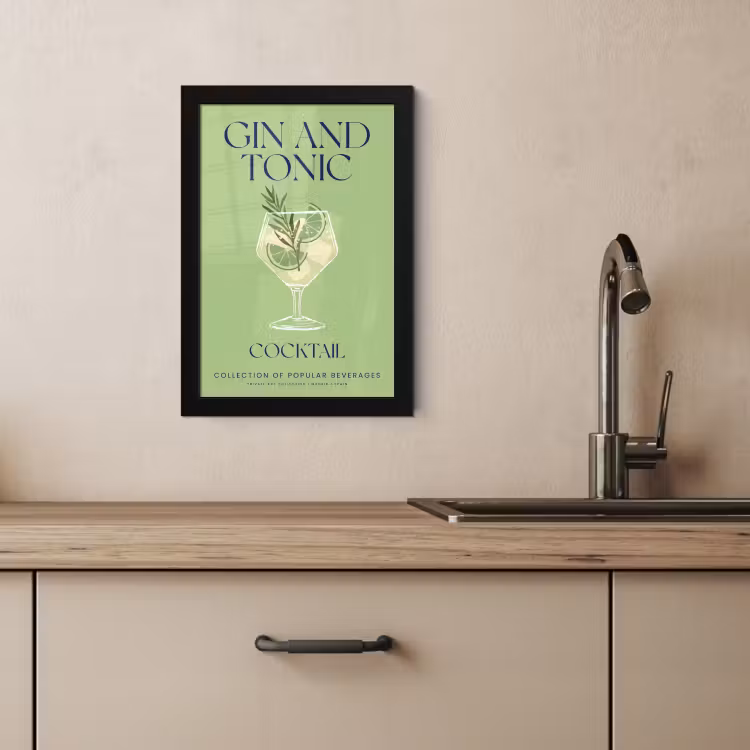 Poster met lijst - Verfrissende Klassieker — 2