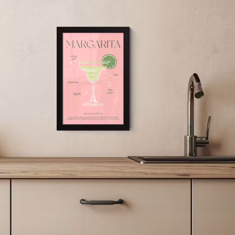 Poster met lijst - Zoete Citrusverleiding — 4