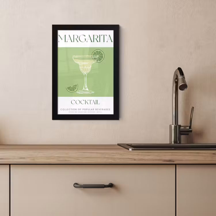 Poster met lijst - Limoen en Zout — 2