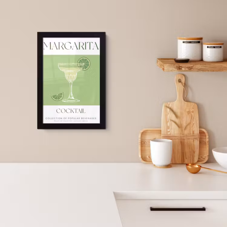 Poster met lijst - Limoen en Zout — 3