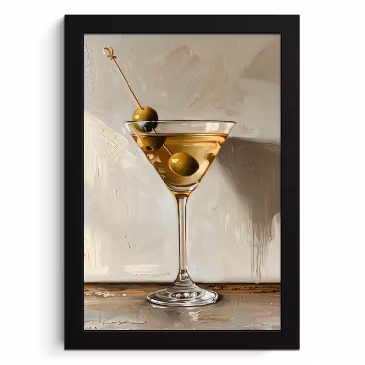 Poster met lijst - Martini Moment — 1