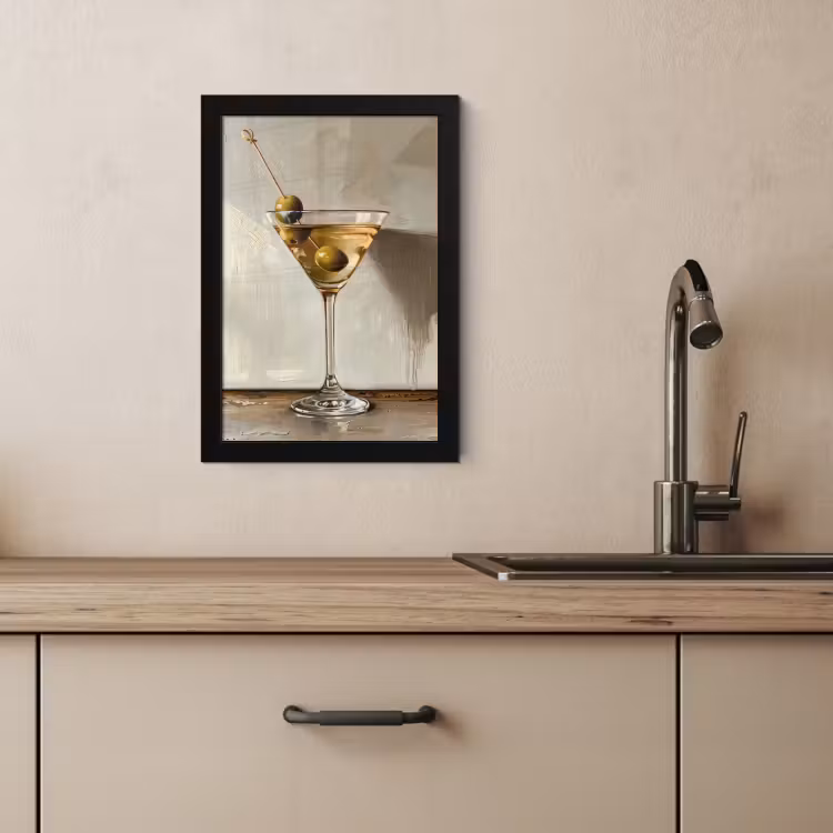 Poster met lijst - Martini Moment — 3