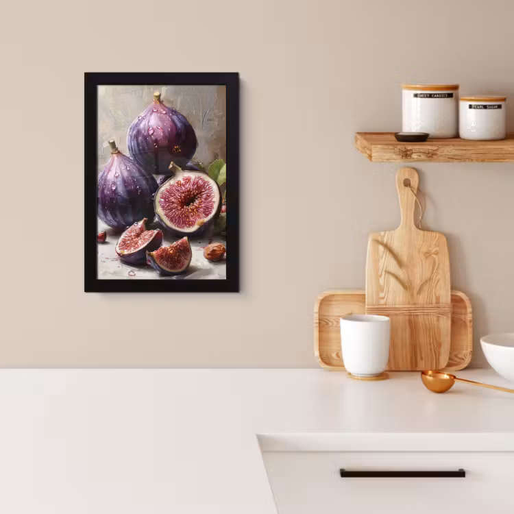 Poster met lijst - Najaarsoogst — 2