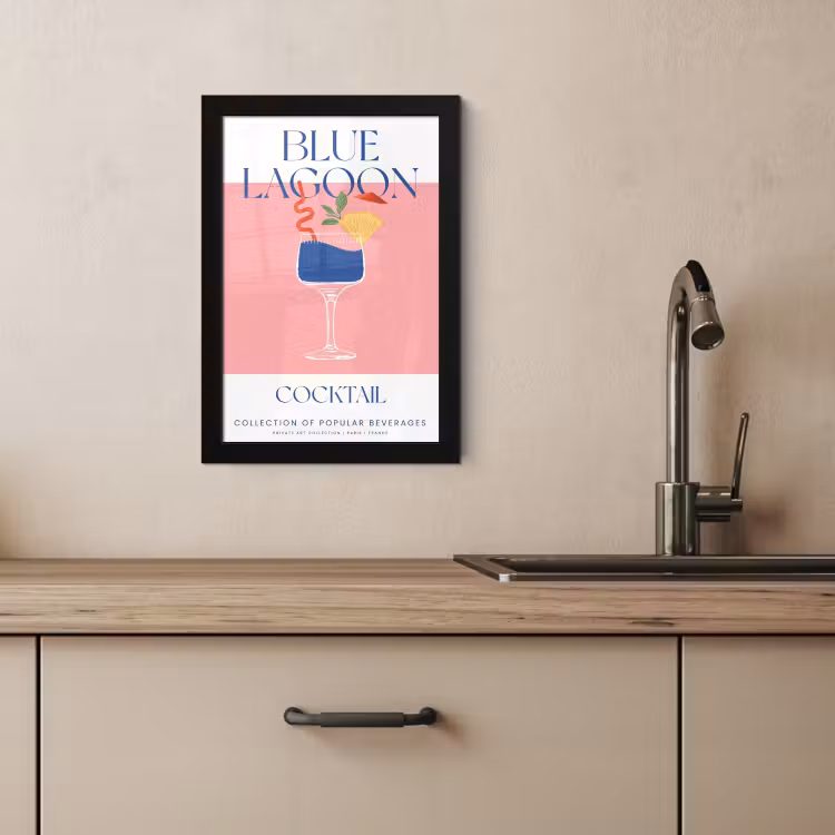 Poster met lijst - Tropische Verrassing — 2