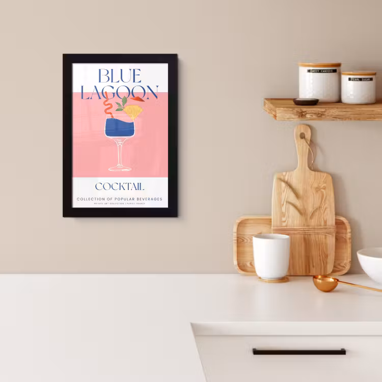 Poster met lijst - Tropische Verrassing — 3