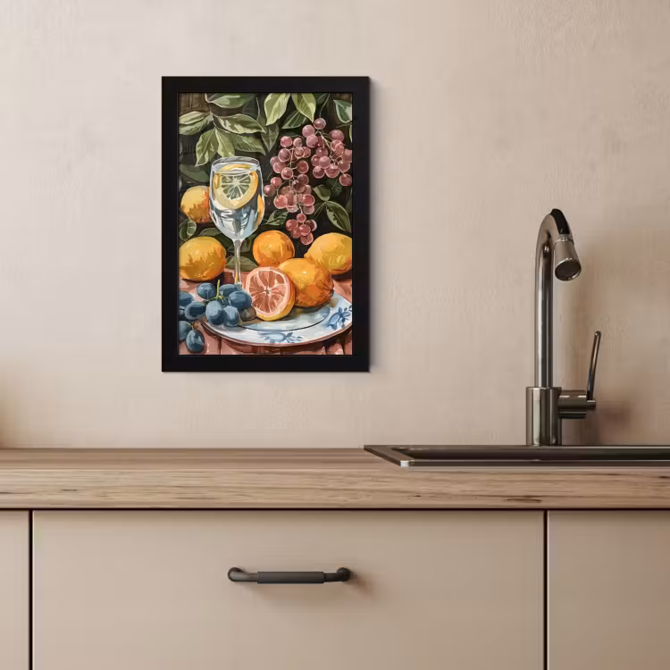 Poster met lijst - Zomerse Verversing — 2