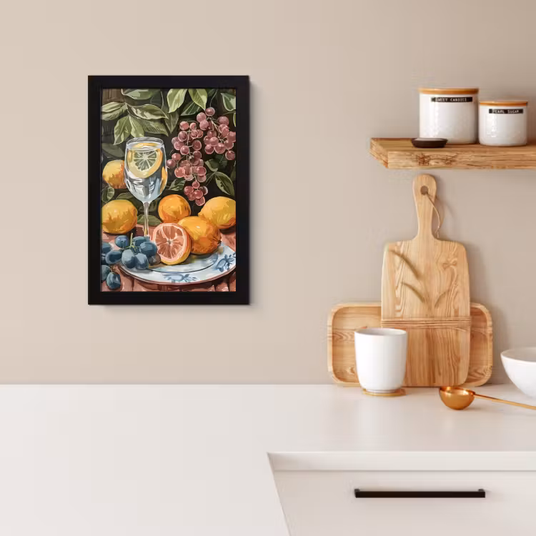 Poster met lijst - Zomerse Verversing — 4