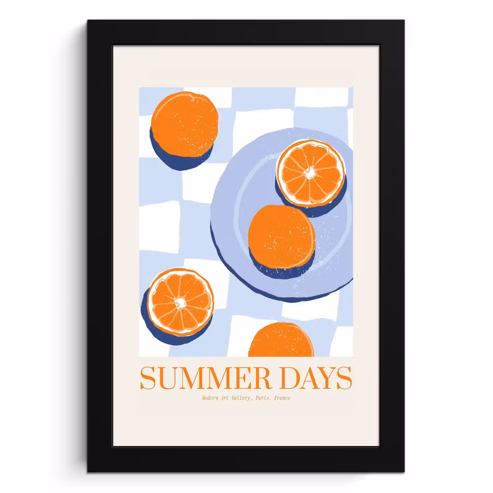 Poster met lijst - Zonovergoten Citrus — 1