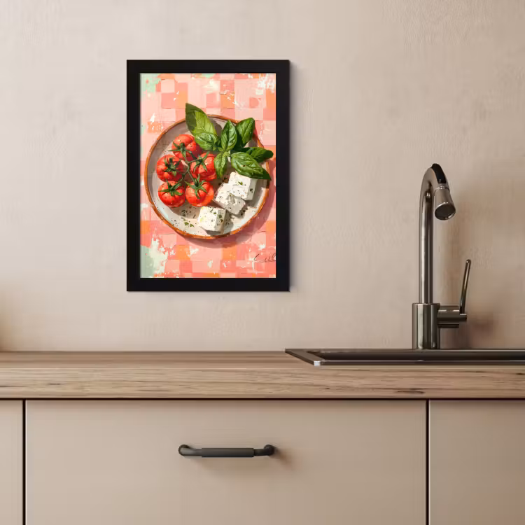 Poster met lijst - Mediterraanse Zomer — 4