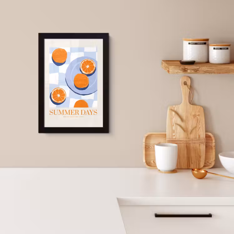 Poster met lijst - Zonovergoten Citrus — 4