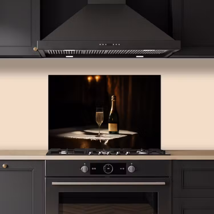 Spatscherm keuken - Prosecco - Bubbels - Sfeervol - Drank — 5