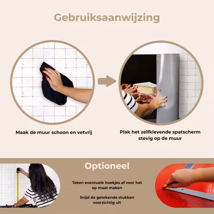 Spatscherm keuken - Stilleven - Vintage - Borrelplank — 6