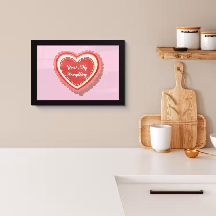 Poster met lijst - Liefde - Hart - Valentijn — 4