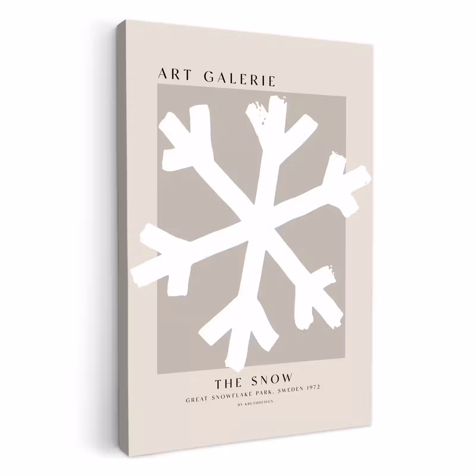 Sneeuwvlok - Wit - Winter - Kerst — 1