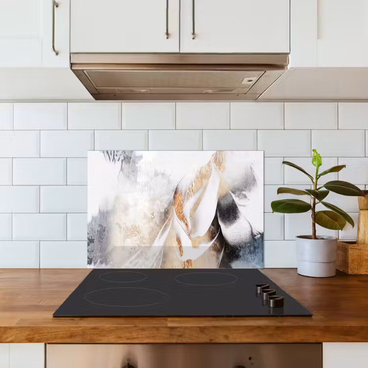 Spatscherm keuken - Abstract - Gold - Design - Luxe — 3