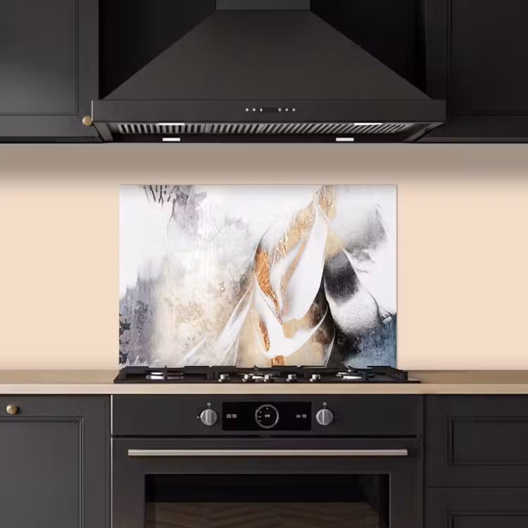 Spatscherm keuken - Abstract - Gold - Design - Luxe — 5