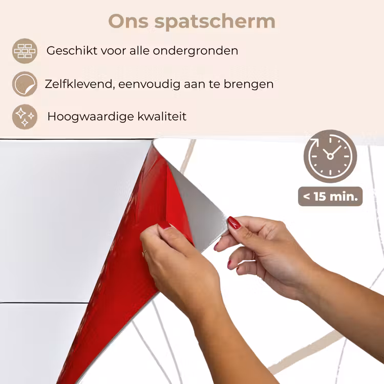 Spatscherm keuken - Abstract - Minimalisme - Line art — 4