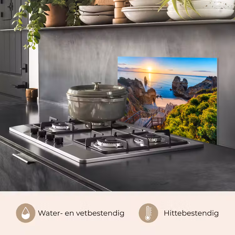 Spatscherm keuken - Strand - Zee - Portugal — 2