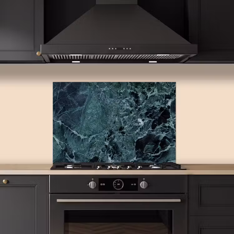 Spatscherm keuken - Marmer - Steen - Textuur - Marmerlook - Design — 5