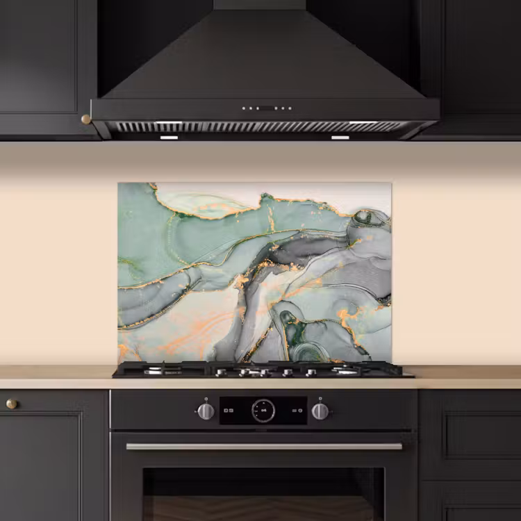 Spatscherm keuken - Aardse Elegance — 5