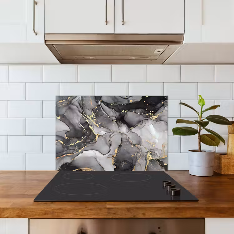 Spatscherm keuken - Schemeringstromen — 3
