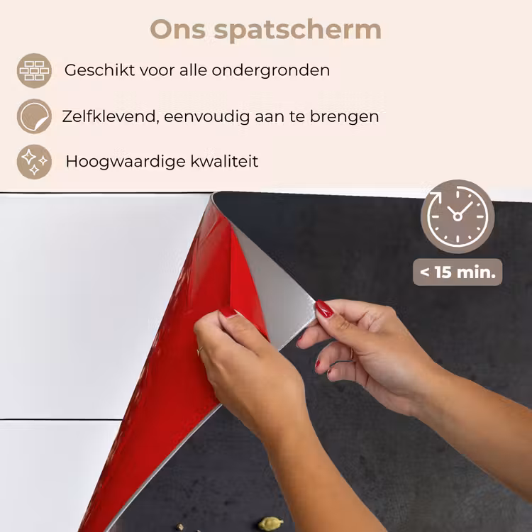 Spatscherm keuken - Specerijen Symfonie — 4