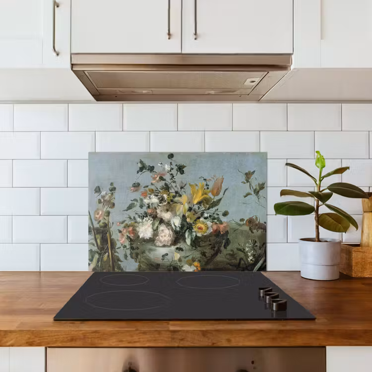 Spatscherm keuken - De Bloemen van Francesco Guardi — 3