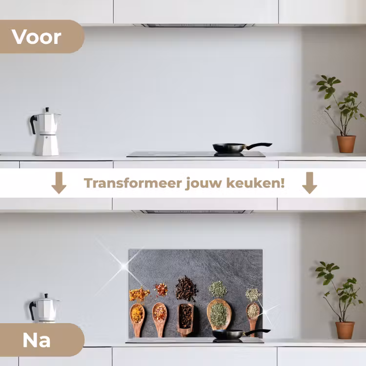 Spatscherm keuken - Kruidenarsenaal — 7