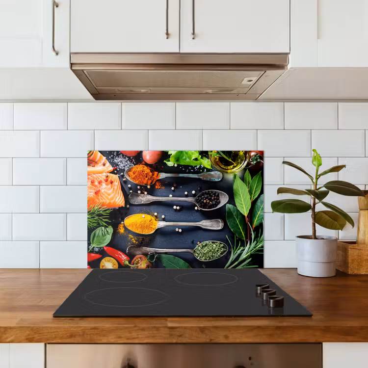 Spatscherm keuken - Smaakvol Schouwspel — 3