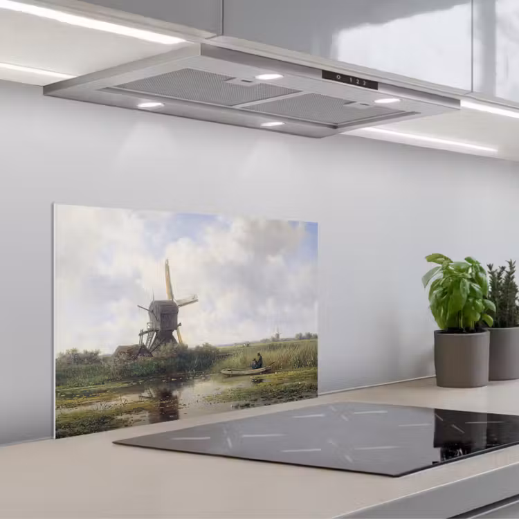 Spatscherm keuken - In 't Gein bij Abcoude — 1