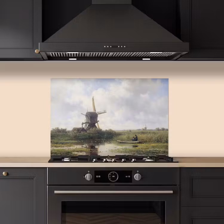 Spatscherm keuken - In 't Gein bij Abcoude — 5