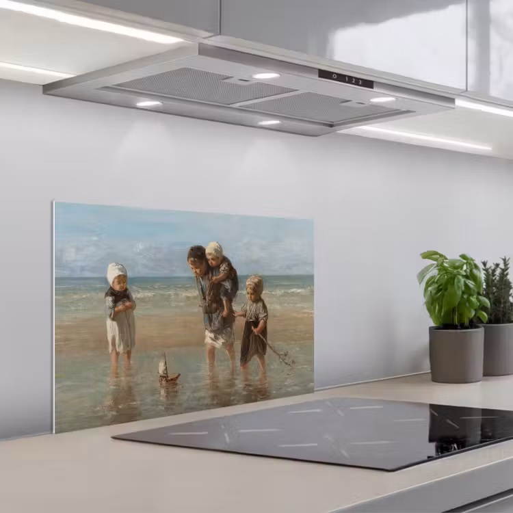 Spatscherm keuken - Kinderen der Zee — 1