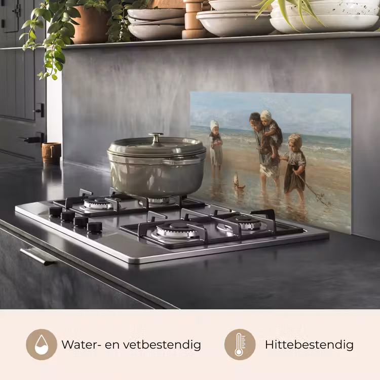 Spatscherm keuken - Kinderen der Zee — 2