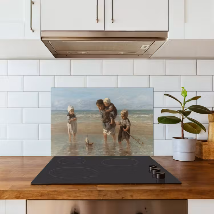 Spatscherm keuken - Kinderen der Zee — 3