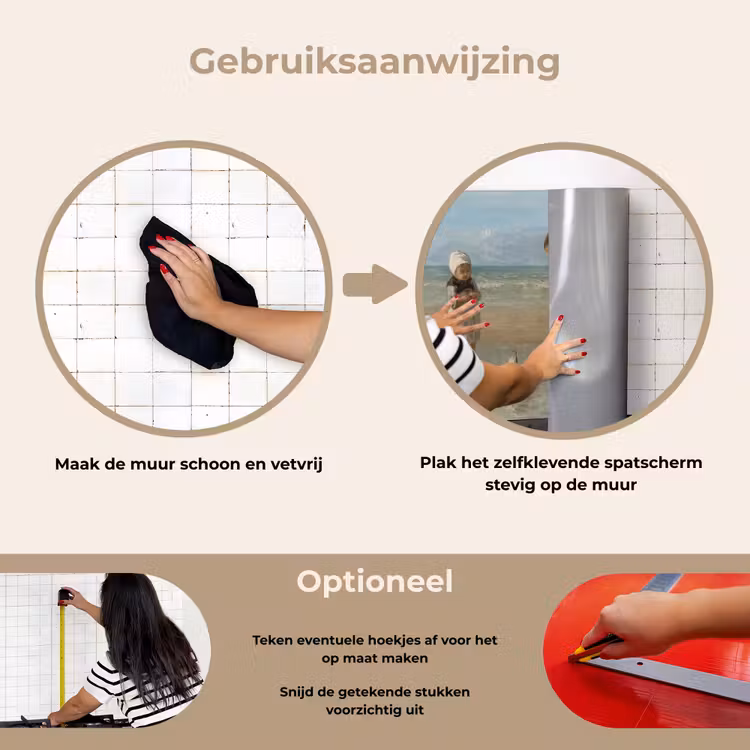 Spatscherm keuken - Kinderen der Zee — 6