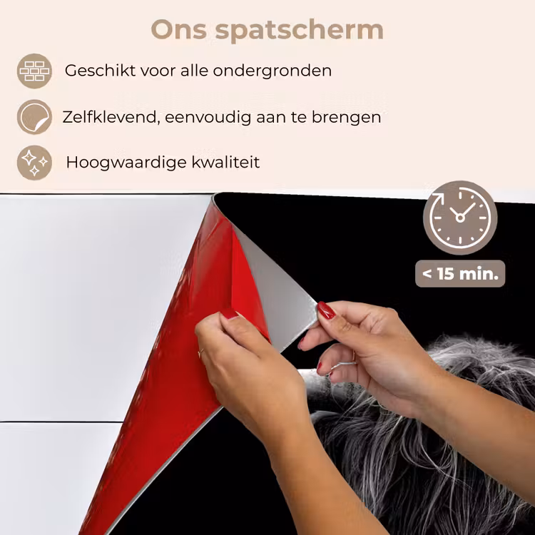 Spatscherm keuken - Stille Kracht — 4
