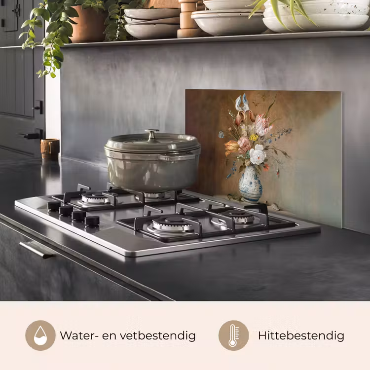 Spatscherm keuken - Stilleven — 2