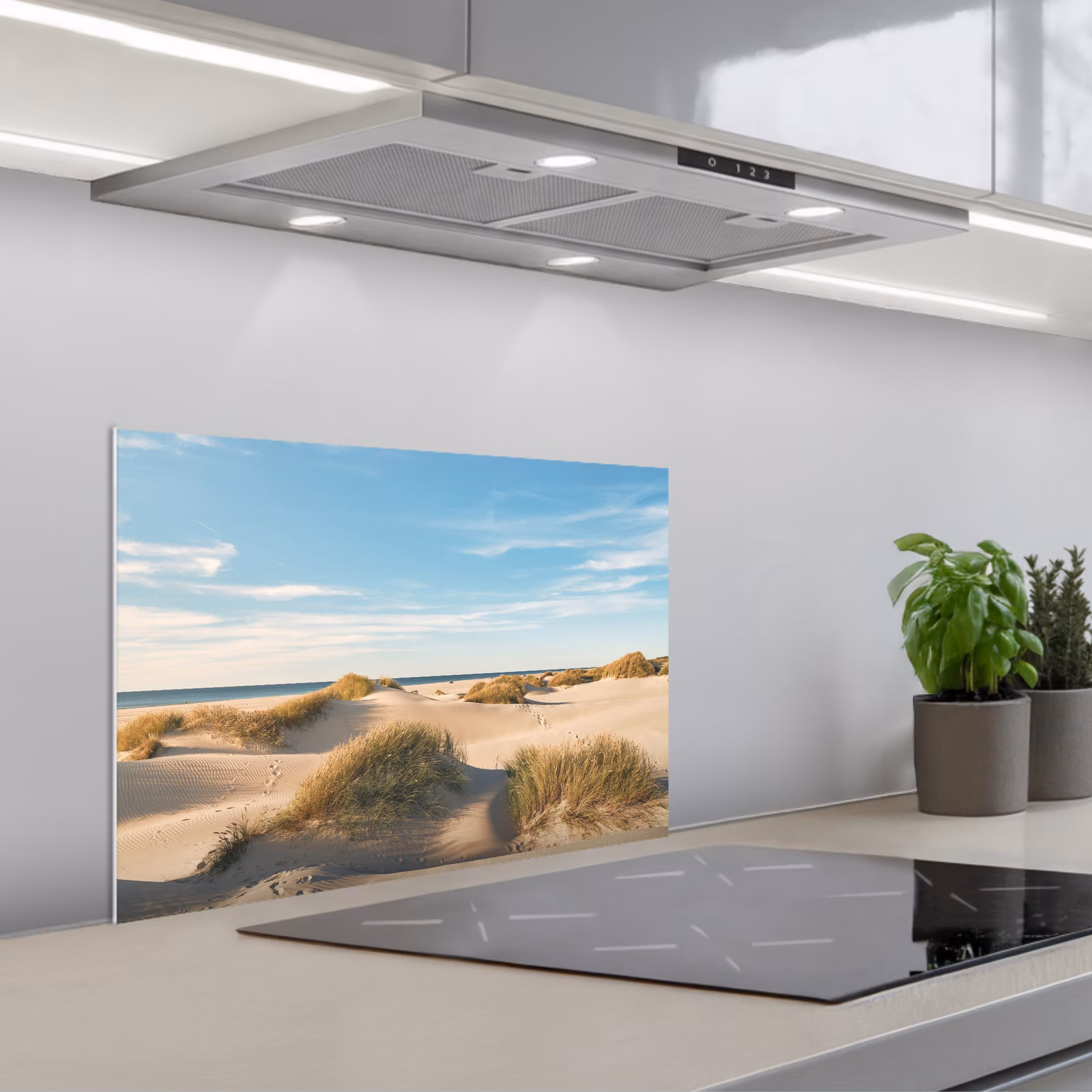 Spatscherm keuken - Duinen in de Namiddagzon — 1