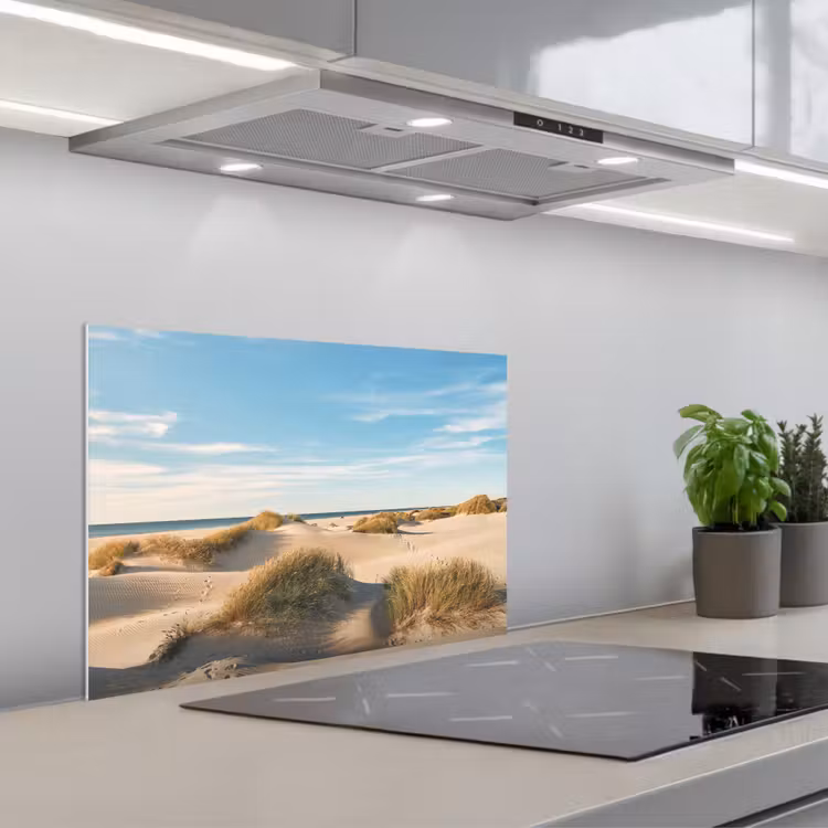 Spatscherm keuken - Duinen in de Namiddagzon — 1