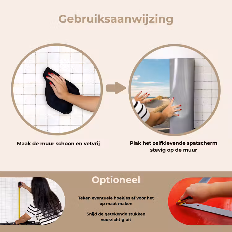 Spatscherm keuken - Duinen in de Namiddagzon — 6