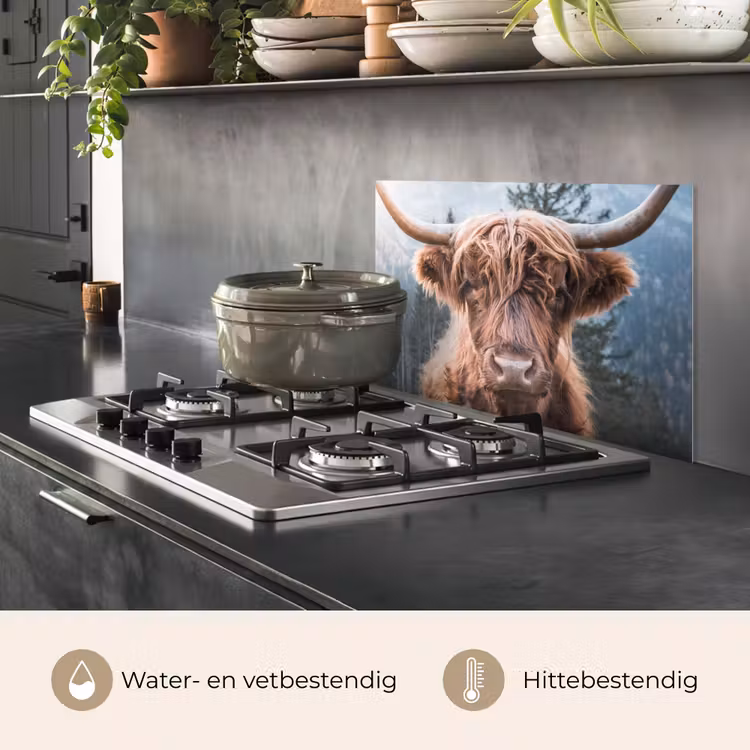 Spatscherm keuken - Hooglandse Wachter — 2