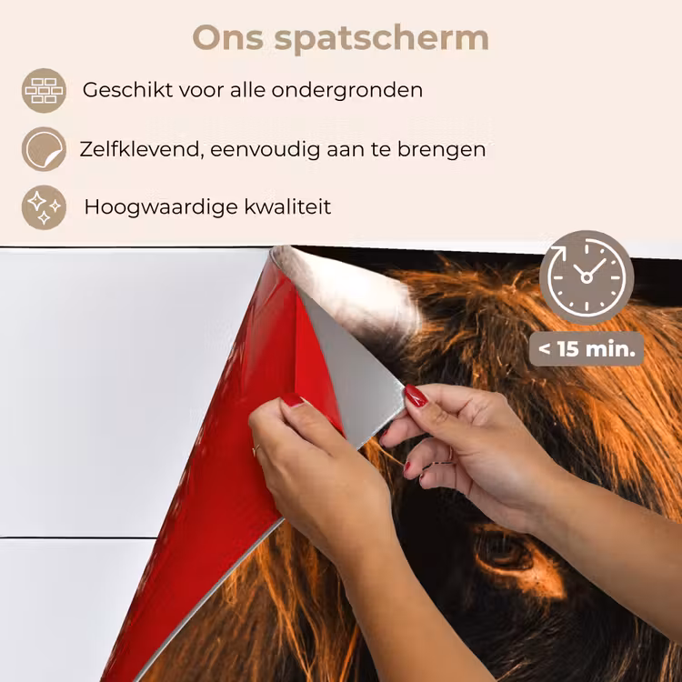 Spatscherm keuken - Mystieke Blik — 4