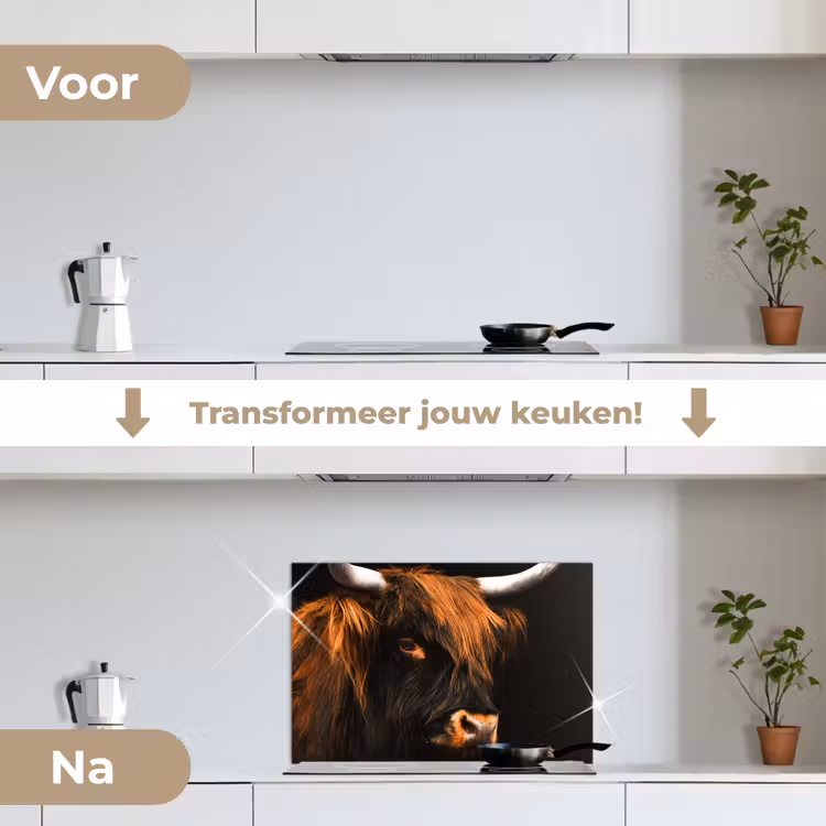 Spatscherm keuken - Mystieke Blik — 7