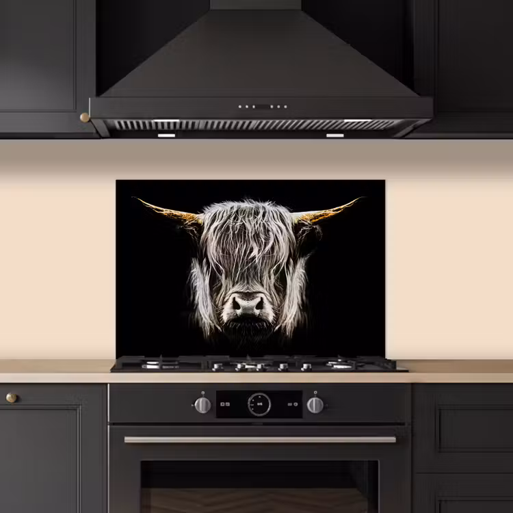 Spatscherm keuken - Symmetrie in de Schaduw — 5