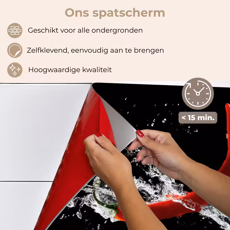 Spatscherm keuken - Dans van de Chili's — 4