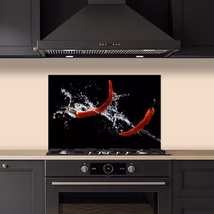 Spatscherm keuken - Dans van de Chili's — 5