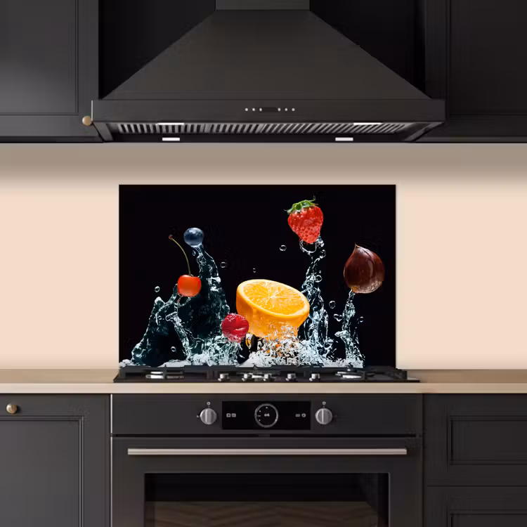 Spatscherm keuken - Fruitige Fontein — 5